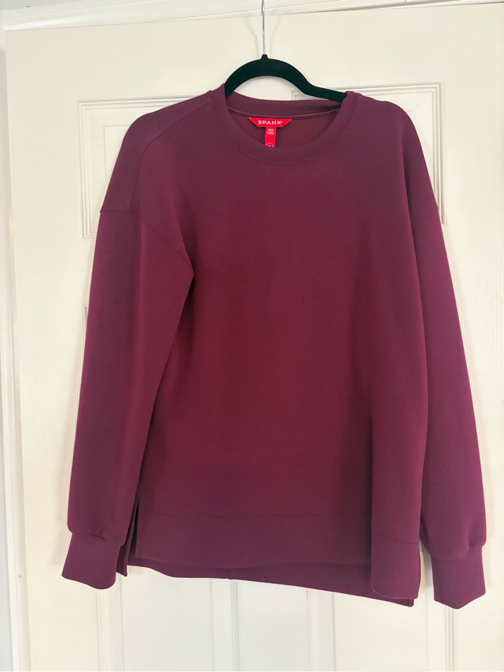 SPANX AirEssentials® Crewneck Tunic Plum Berry